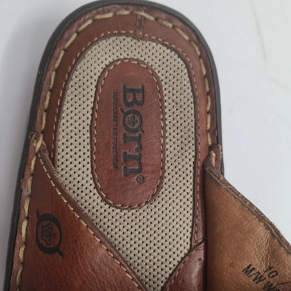 Men's‎ Brown Born Sandles 10/42 M/W W6032-L5